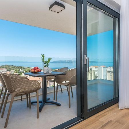 Luxury Adria Sea & City View Apartment マカルスカ エクステリア 写真