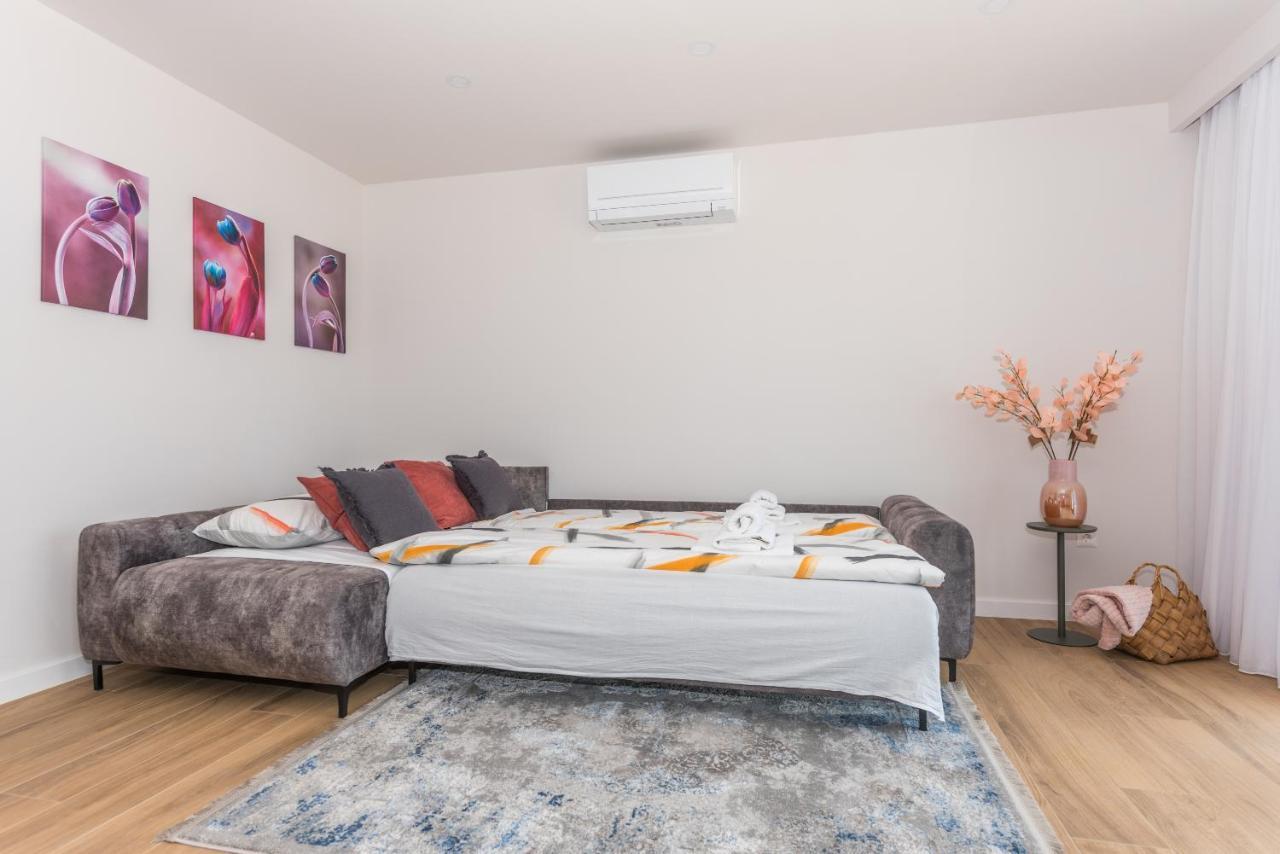 Luxury Adria Sea & City View Apartment マカルスカ エクステリア 写真