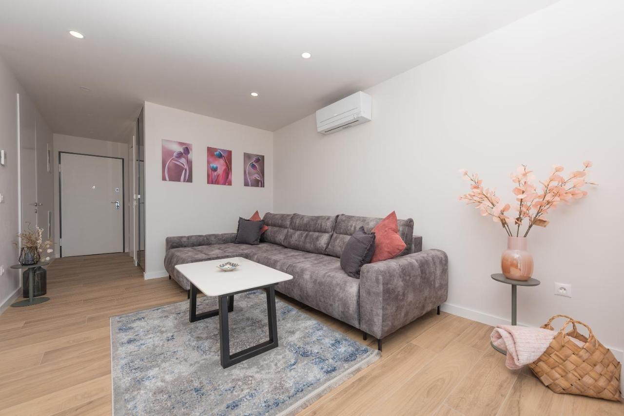 Luxury Adria Sea & City View Apartment マカルスカ エクステリア 写真